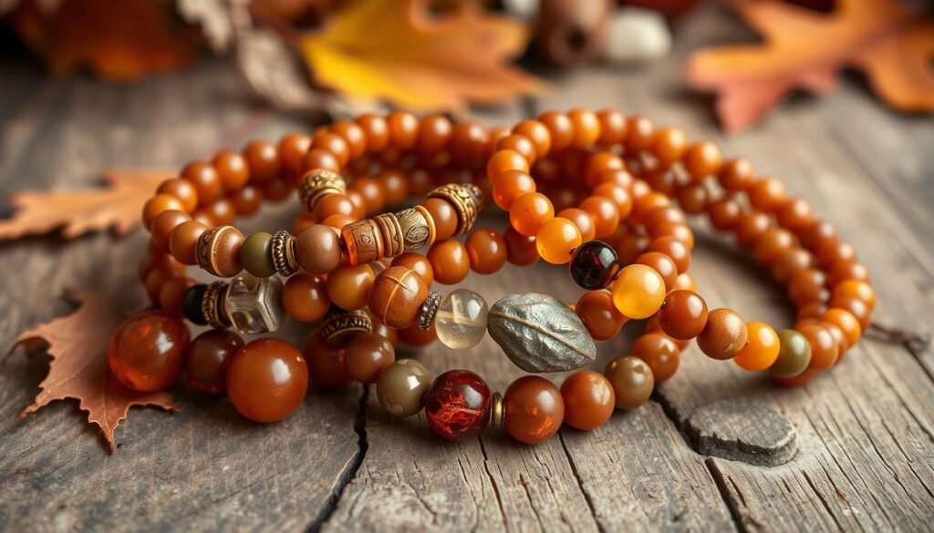 autumn-inspired bracelets